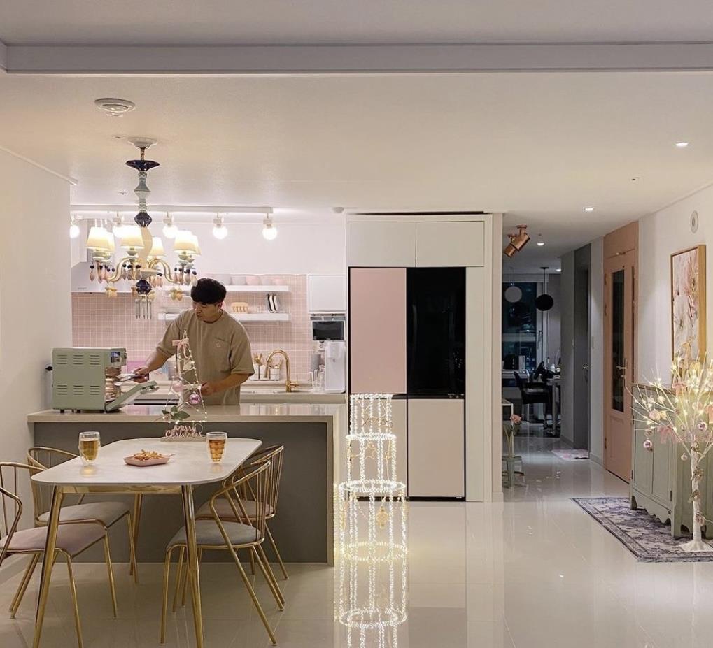 韩主妇晒145㎡“治愈系”之家:全屋精致唯美,一家三口超有爱!