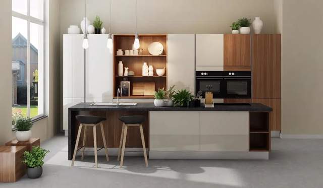 开放式厨房设计浪漫有情调，你，值得拥有