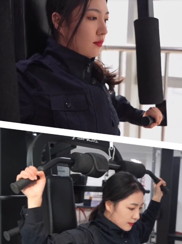 95后女警察走红,英姿飒爽车技了得颜值还很高,“巾帼不让须眉”
