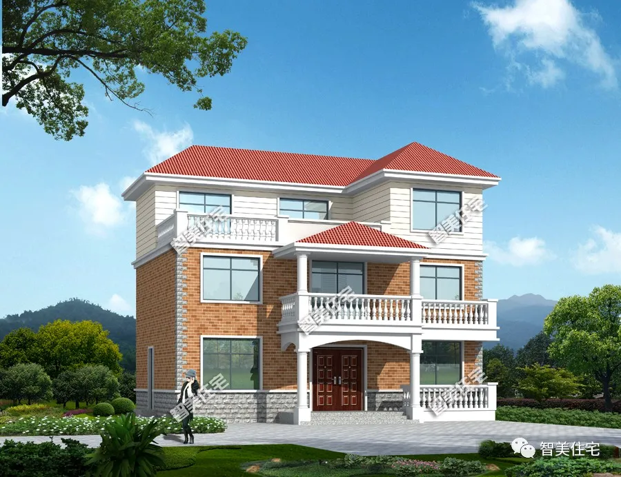 凭自己的本身,在农村自建一栋小别墅,这难道不是成功吗?