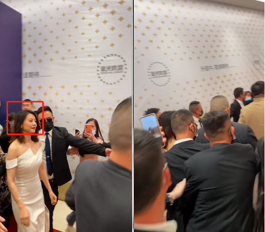 高圆圆|高圆圆现身商场阵仗太大！众黑衣保安跟随，围观粉丝多到走不动