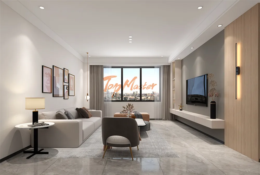 【鲁班装饰】滇池名门146㎡现代简约,静享悠然