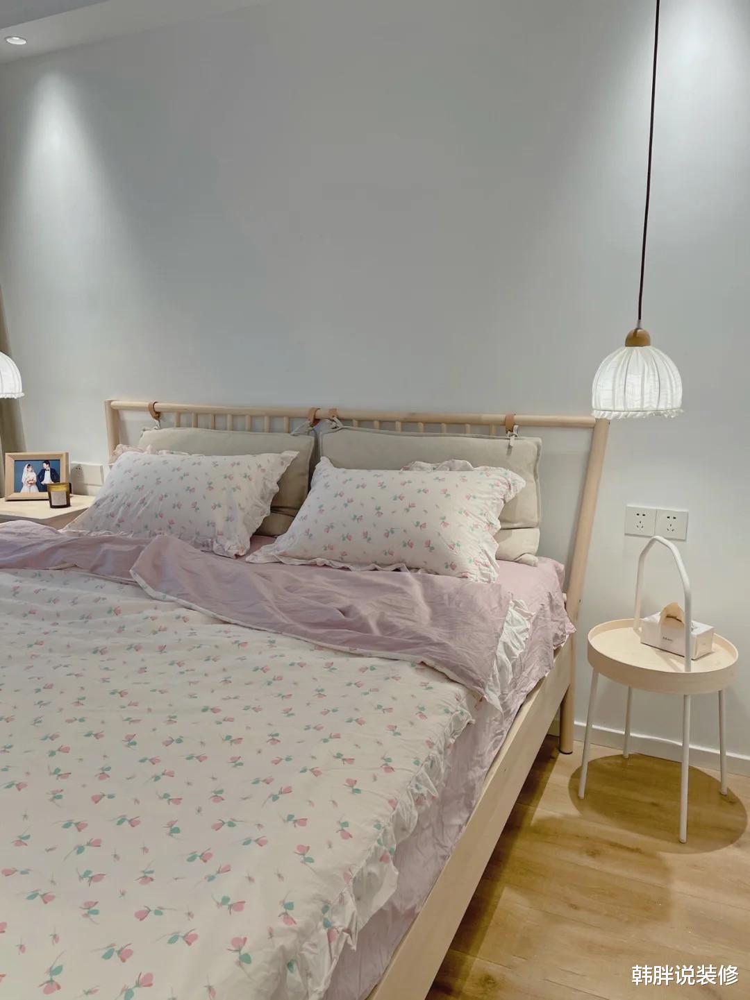 等我以后买房,也要像她家这样装修,大白墙、无主灯,温馨又舒适