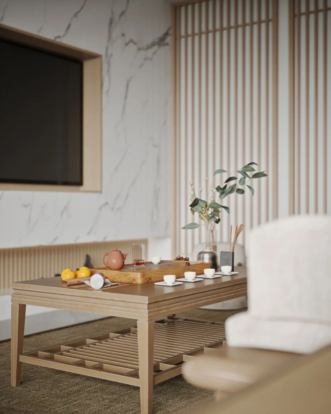 菡萏怡景装饰 | 136平四居室,这才是有格调的品质新居!