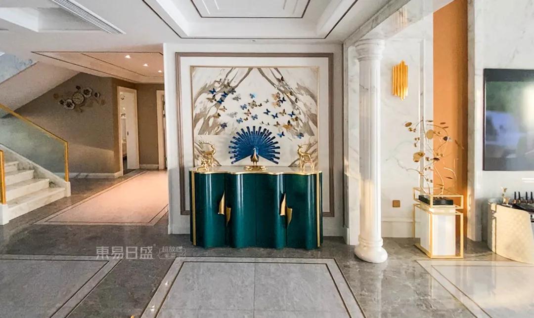 别墅实景 488平米轻奢风装修案例鉴赏 漫步云端