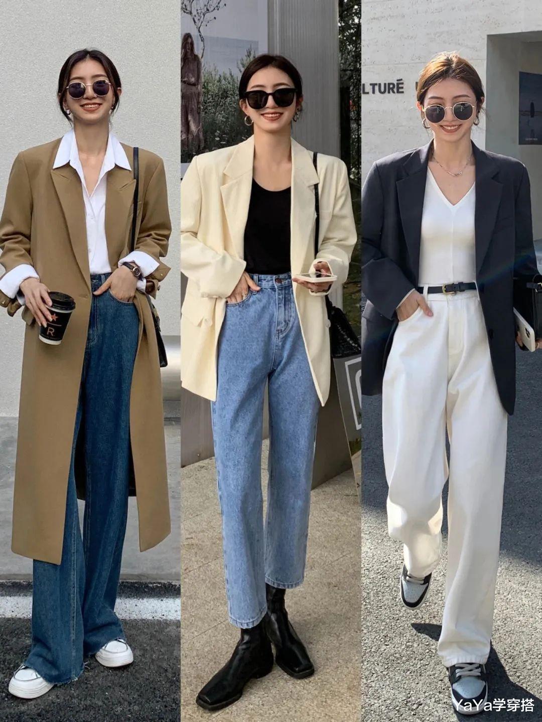 求职|27套春季最美的西装外套穿搭示范，百搭不撞衫，营造职场精英女神