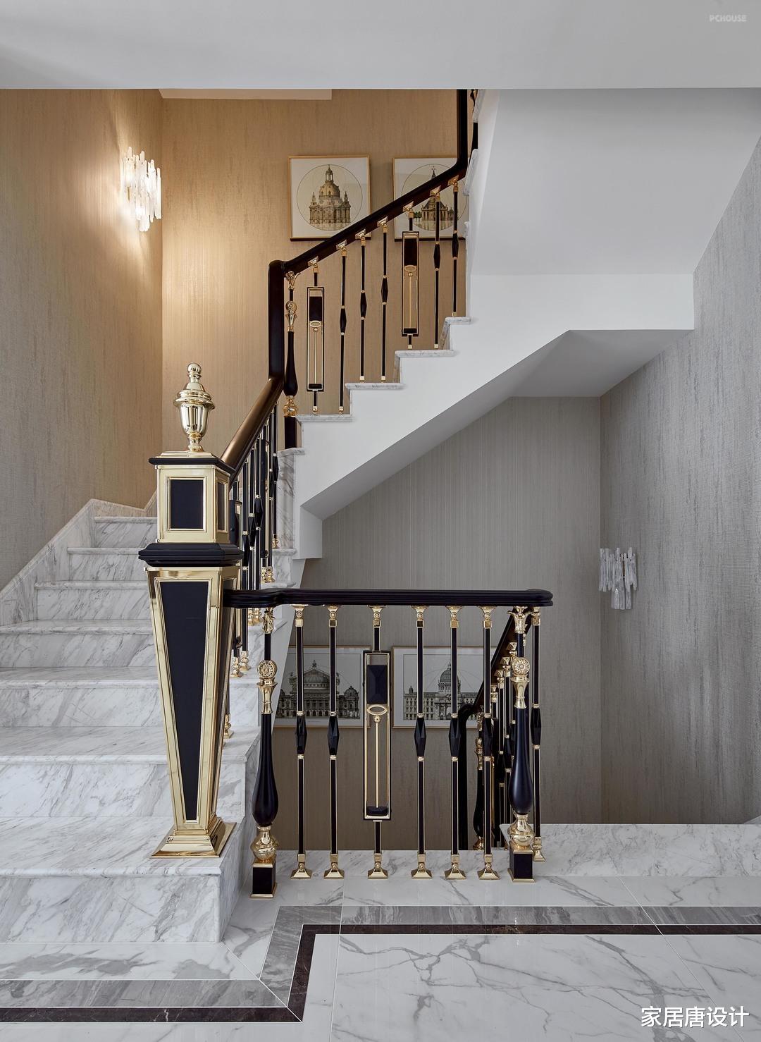 贵气大方的别墅,不仅有优渥的空间优势,更有完美的家装设计