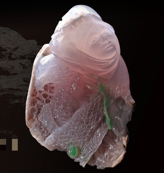 钩针|玉雕中的极简和繁杂,都是过犹不及?