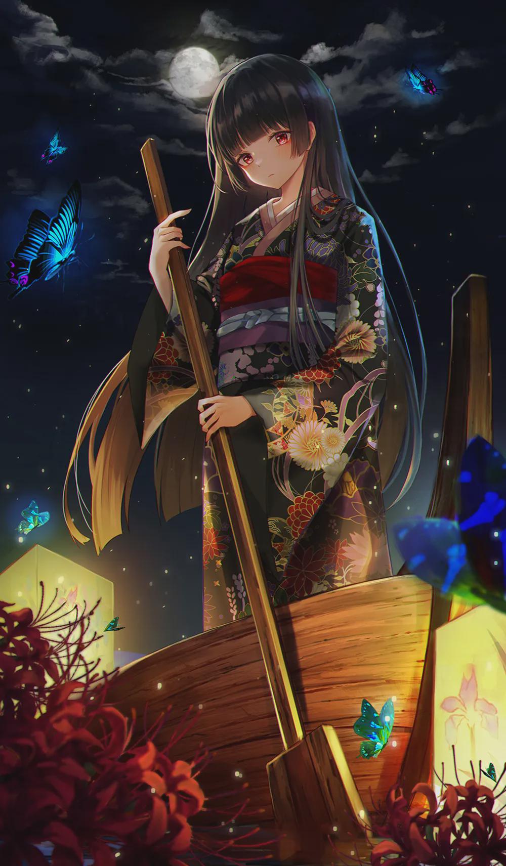 画师|动漫美图：日本画师M1YU的插画作品