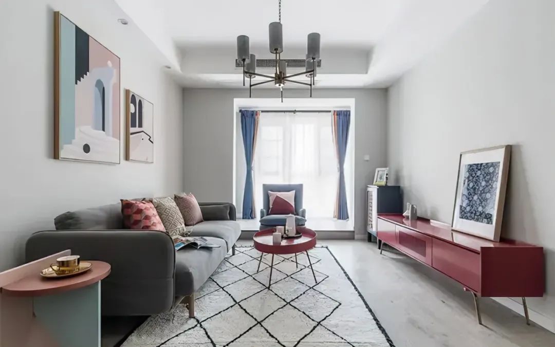 小户型客厅这样装真的很加分,不愧是门面担当,颜值高得可怕