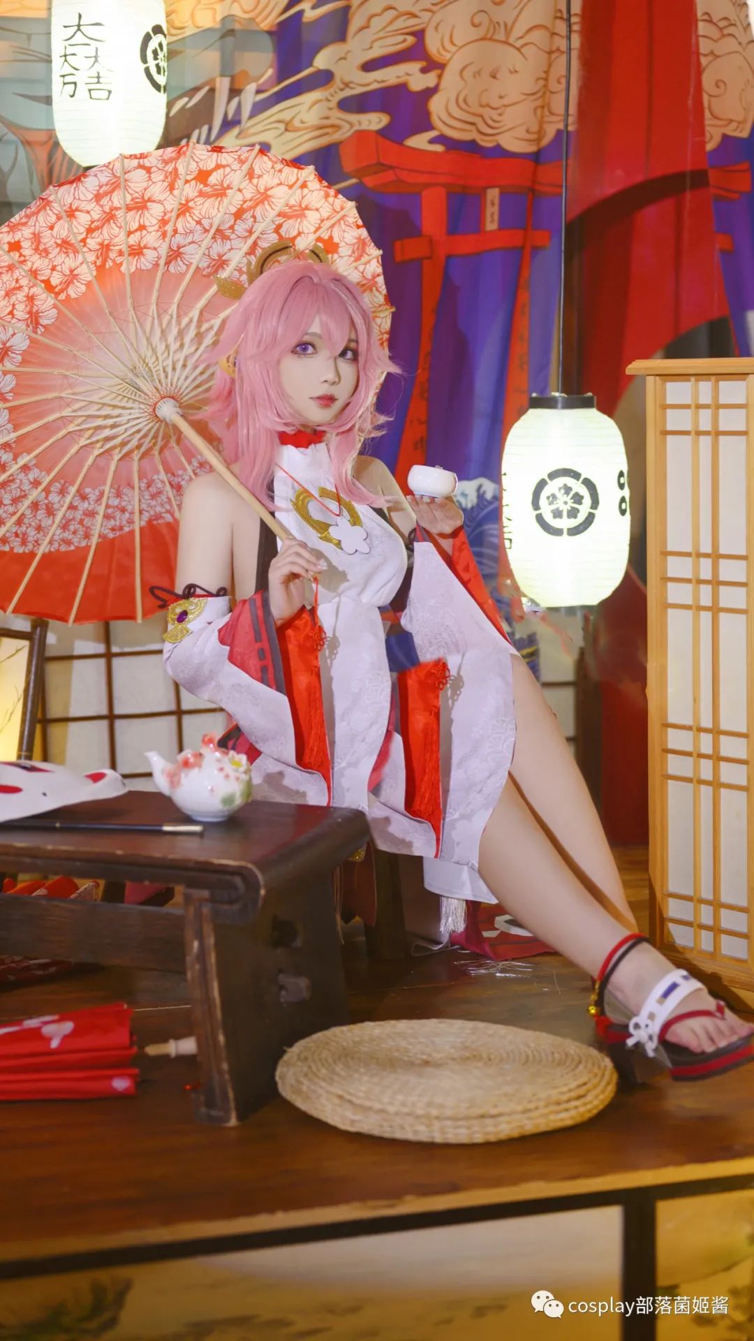 |cos：原神八重神子cos正片@凌凌子
