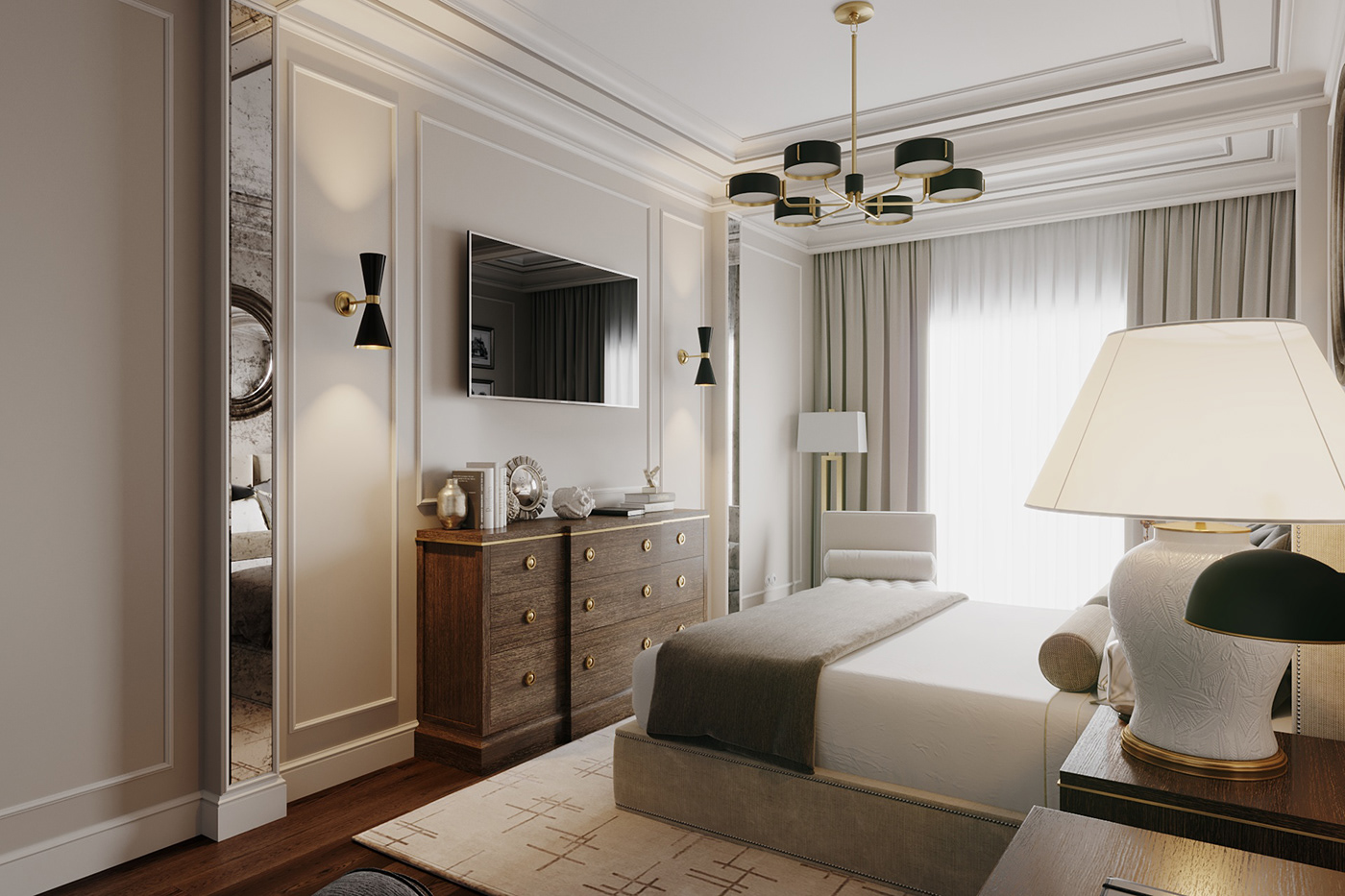 79平方米简欧风格公寓,空间不大,装修却很高大上