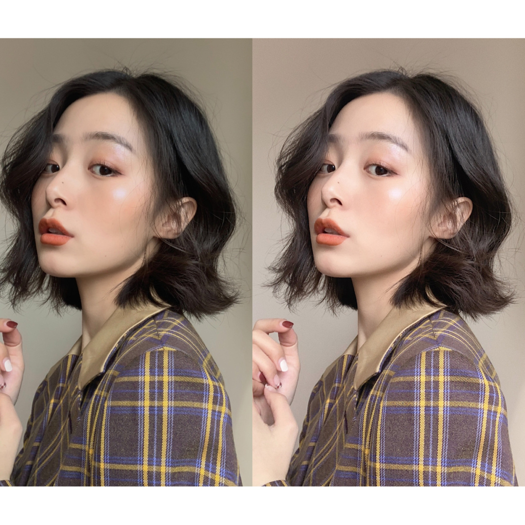 短发 8成脸型都可的甜美清新短发！