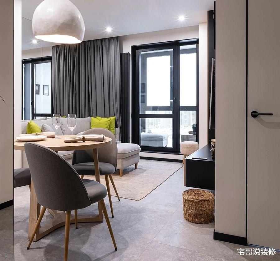 32岁独居小哥的家火了，一人住43㎡小家，精致大气又高级