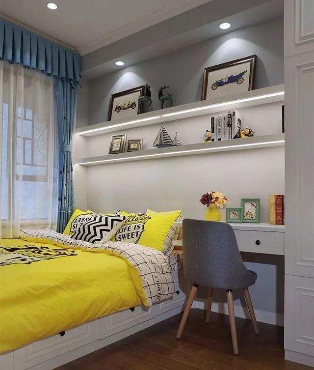 简美风格的大户型,装修设计超实用,全屋打造定制柜,实用美观