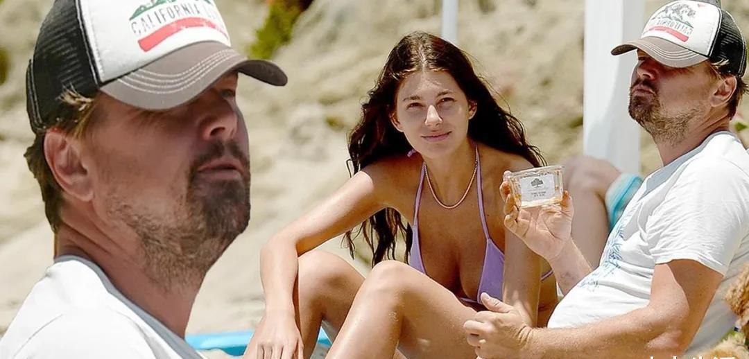 莱昂纳多·迪卡普里奥|47岁小李子海中激吻24岁绝美女友,油腻大肚腩遭网友疯狂吐槽!