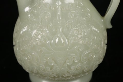 |海外回流-旧藏.老和田玉茶壶