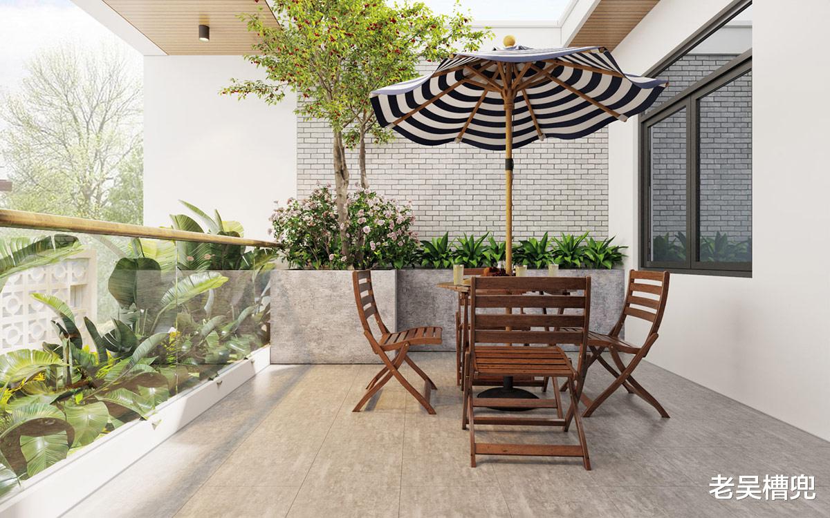 白色与原木色的别墅设计,真的人见人爱!