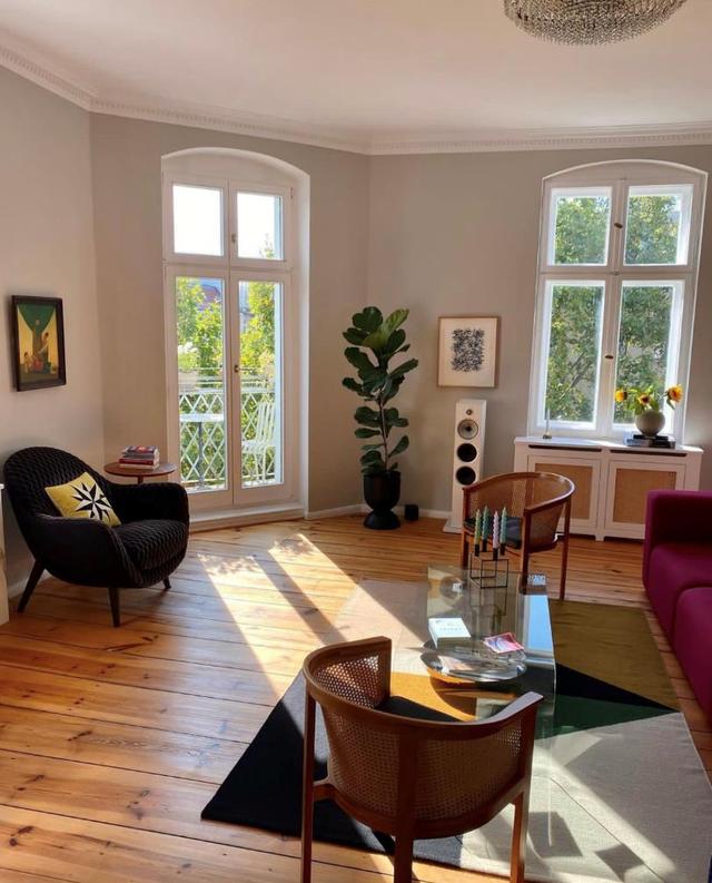 柏林三胎妈妈晒亲手布置的家,色彩搭配家具组合让人沉醉,大爱了