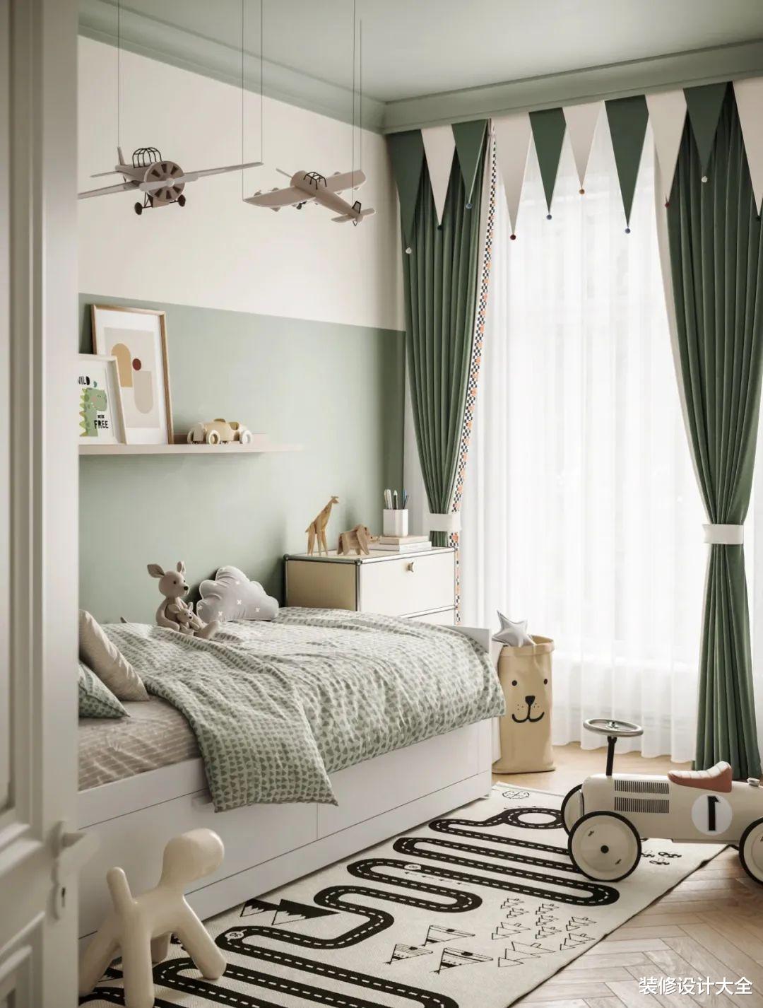 儿童房千万别想着一步到位,教你不同阶段的设计,总有一款适合你家宝贝!