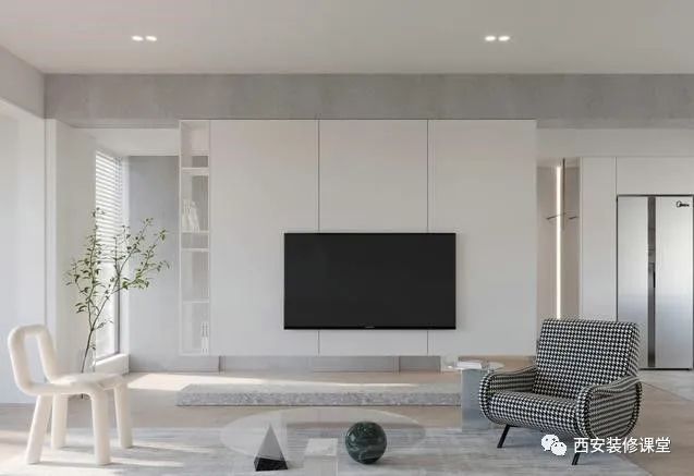 装修里头,悬浮设计看起来很高级