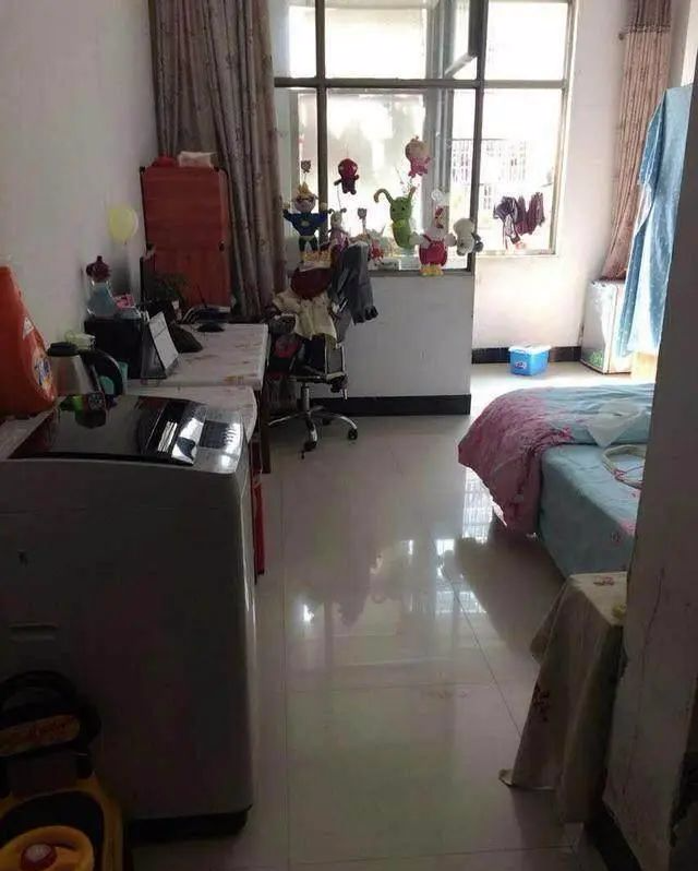 晒晒我的裸婚租房生活,厨房巴掌大,洗衣机放卧室,太不容易了!