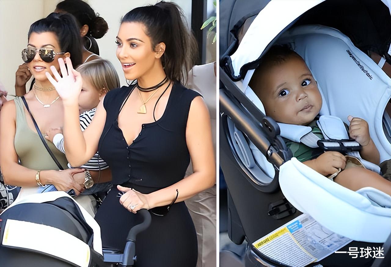 金·卡戴珊|卡戴珊现身球场，穿10号球衣+拖鞋，继续秀身材，5岁儿子爱踢球