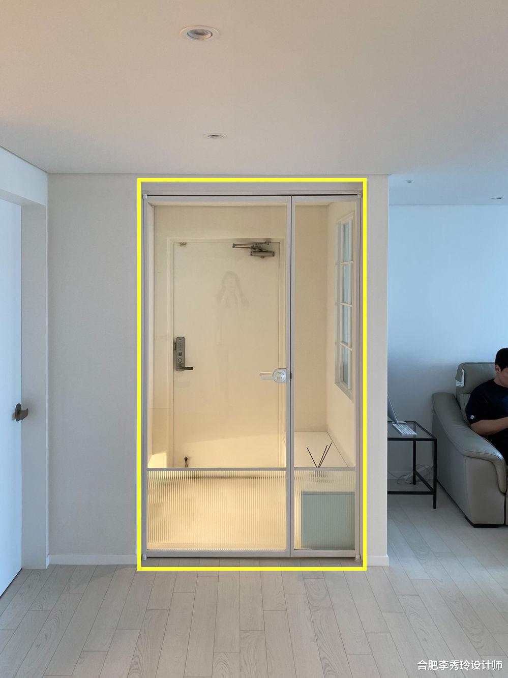 封闭式玄关选对了干净独立，选错了，还真不如一组悬空柜简单好用