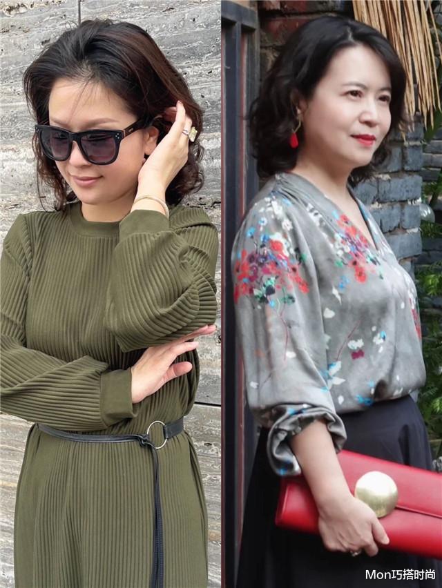 发型 4、50岁女人，这才是你该剪的发型：齐肩+微卷，谁见都夸年轻好看