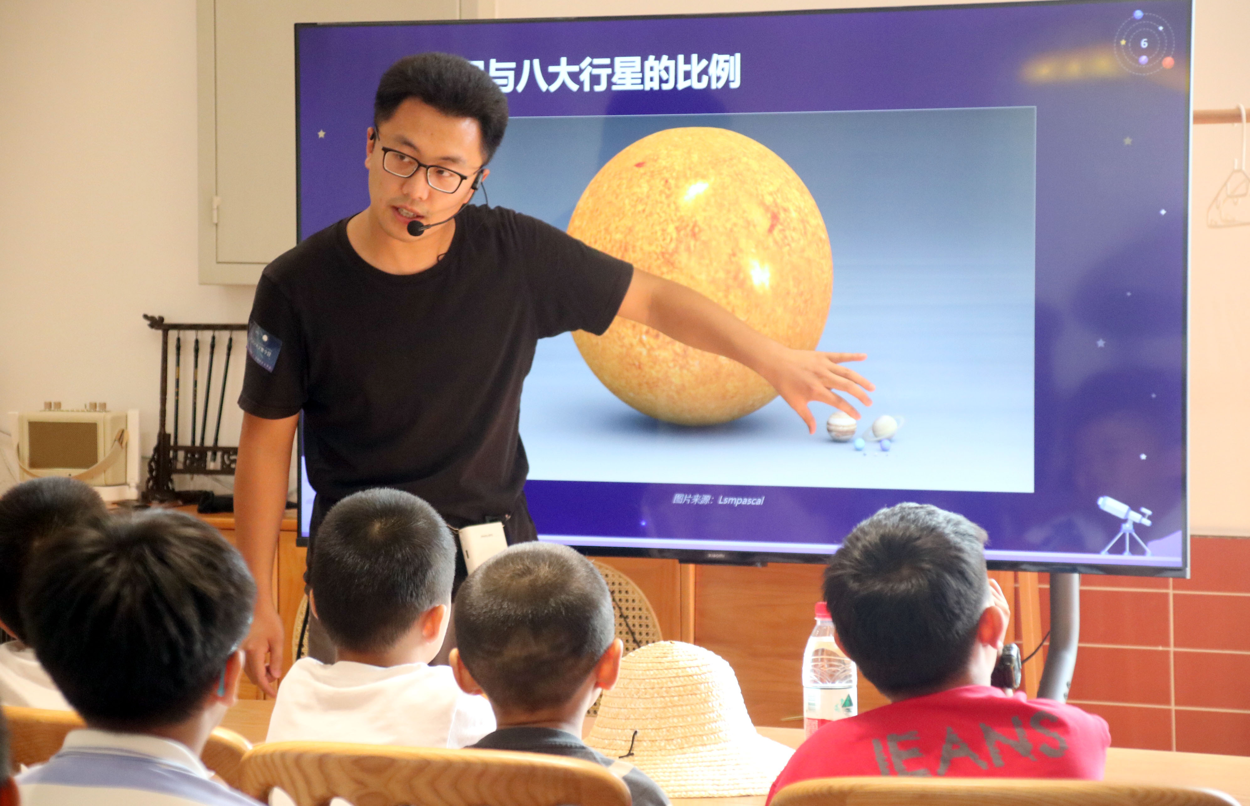 苏州市天文学会与村上长漾里共同组织开展2022年天文专题夏令营活动