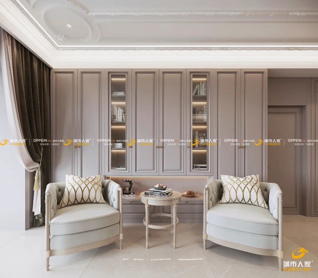 147㎡简美风，巧用餐厅+书房布局，造就独具一格的家！