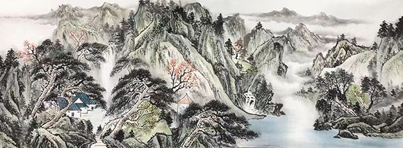 羲之爱鹅|画家徐子儒 清逸秀润 雄浑沉厚