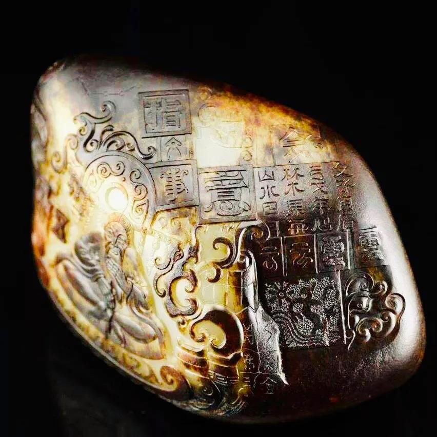 玉雕|纸篓里的锦绣江山!和田玉与“锦灰堆”!