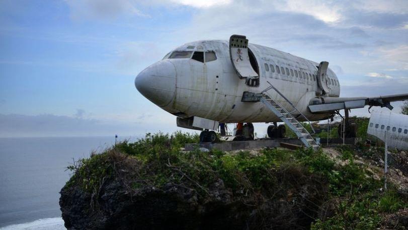 巴厘岛|废弃飞机改造成豪华酒店，住一晚需要5万人民币，你会去住吗？