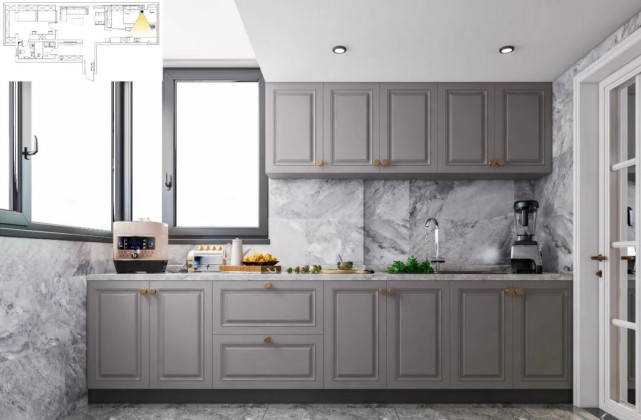 两居室改造秘籍来了!113㎡全屋打造简美轻奢风,效果太精致了