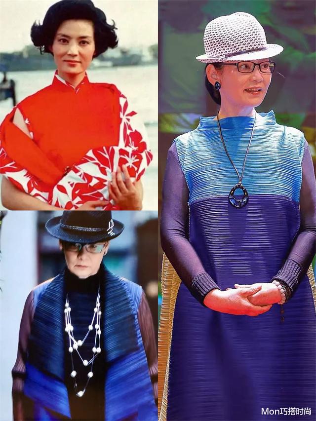 67岁潘虹真是美到老,穿衣素净又从容,一副饱含书卷气的知性相