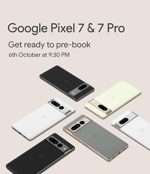 谷歌遭遇猪队友,Pixel7系列完整参数曝光,10月6日正式发布