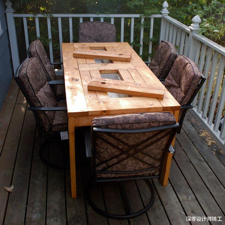 盘点这4个新奇少见的桌子,动手能力强,“小花园”都能搬桌面上