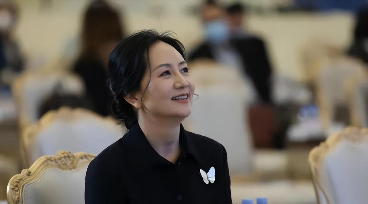 萝卜 孟晚舟回国后气场都变了！盘起头发不做铁娘子，温婉打扮年轻十岁
