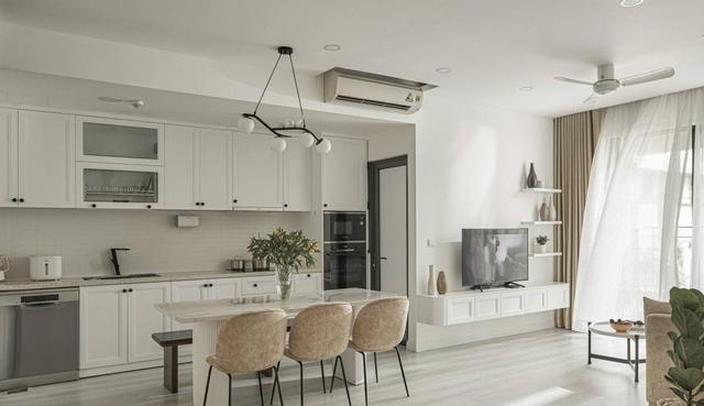 同样是60，他家全屋大白墙，3人生活宽敞舒适，家务也省一半！