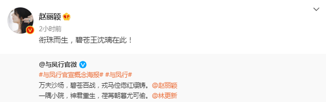 与凤行|《与凤行》官宣演员阵容，概念海报引热议，网友：恭迎碧苍王