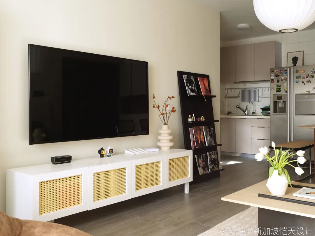 25万爆改90㎡两居室,她家奶油风简直暖到我心里