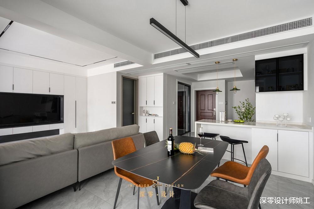 原来餐厅装修这么有讲究,5种选择方案,客餐合二为一实用性没得说