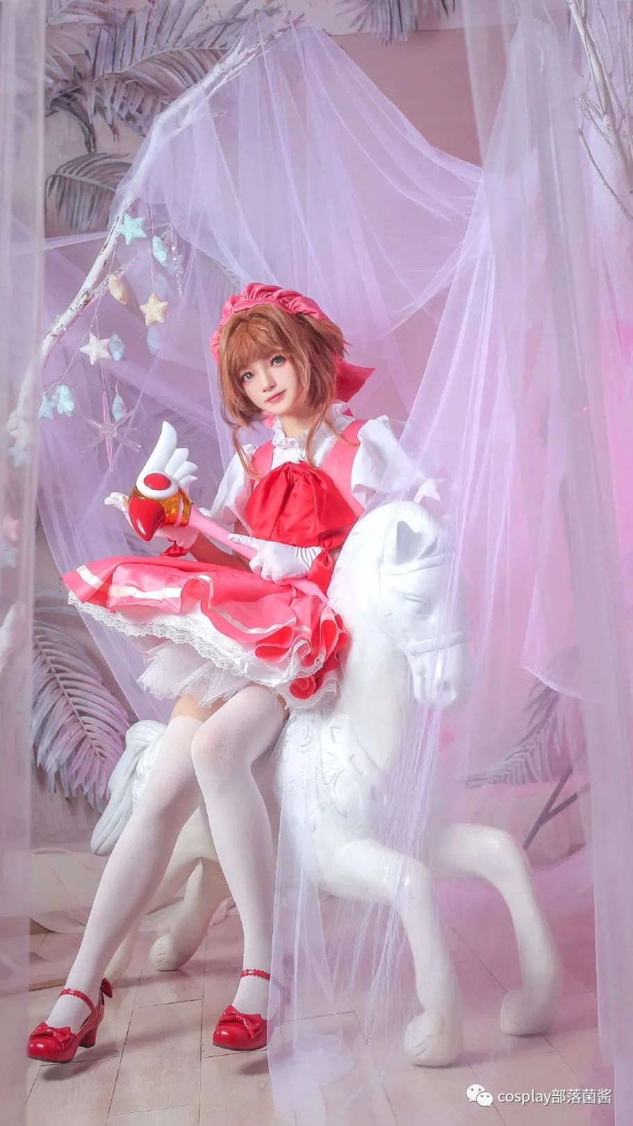 百变小樱|cos:魔卡少女樱cos正片@小叽,纯白小可爱呢