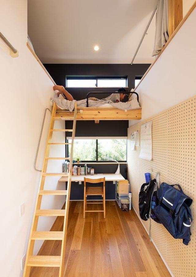 再装儿童房，真的可以跟日本业主学习，一屋抵3大功能区，很实用