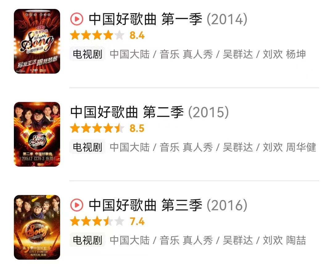 陈思诚|时隔六年，《中国好歌曲》再次被提起，曾经这档节目红了哪些歌手