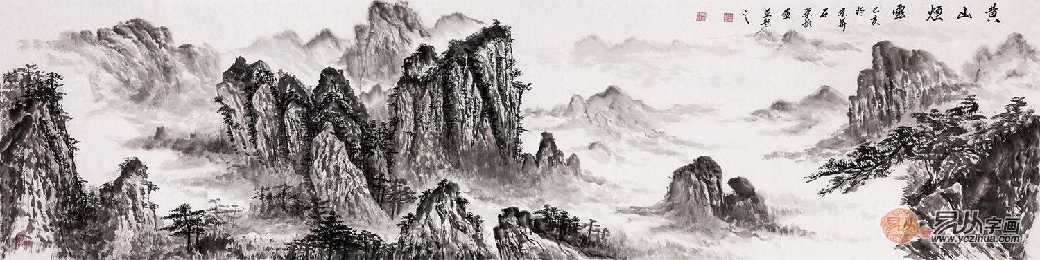 山水画|石荣禄作品挂在办公室 感受中式山水画魅力