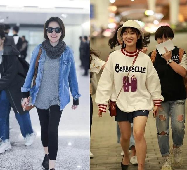 蓝盈莹|蓝盈莹的真实身高让张柏芝惊讶,其实不少女星看着矮实际上挺高