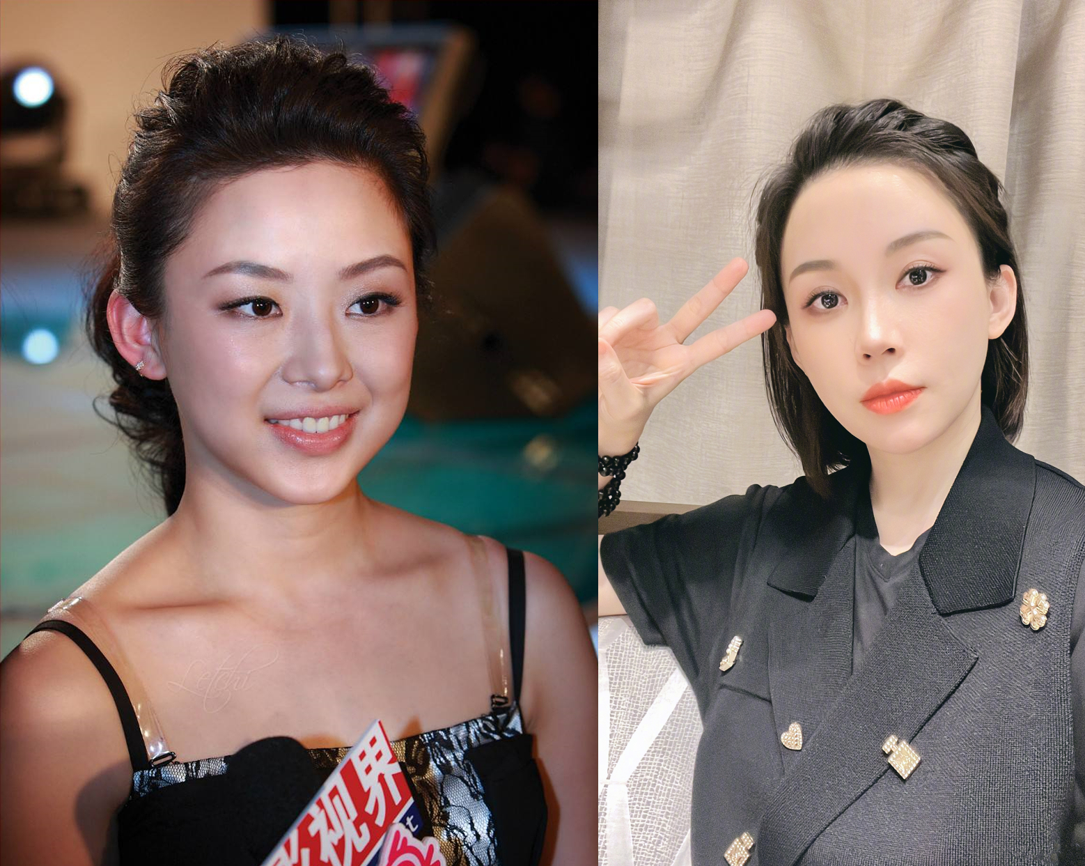 潘晓婷|潘晓婷晒自拍，五官精致疑似整容，40岁至今单身，择偶标准很严格