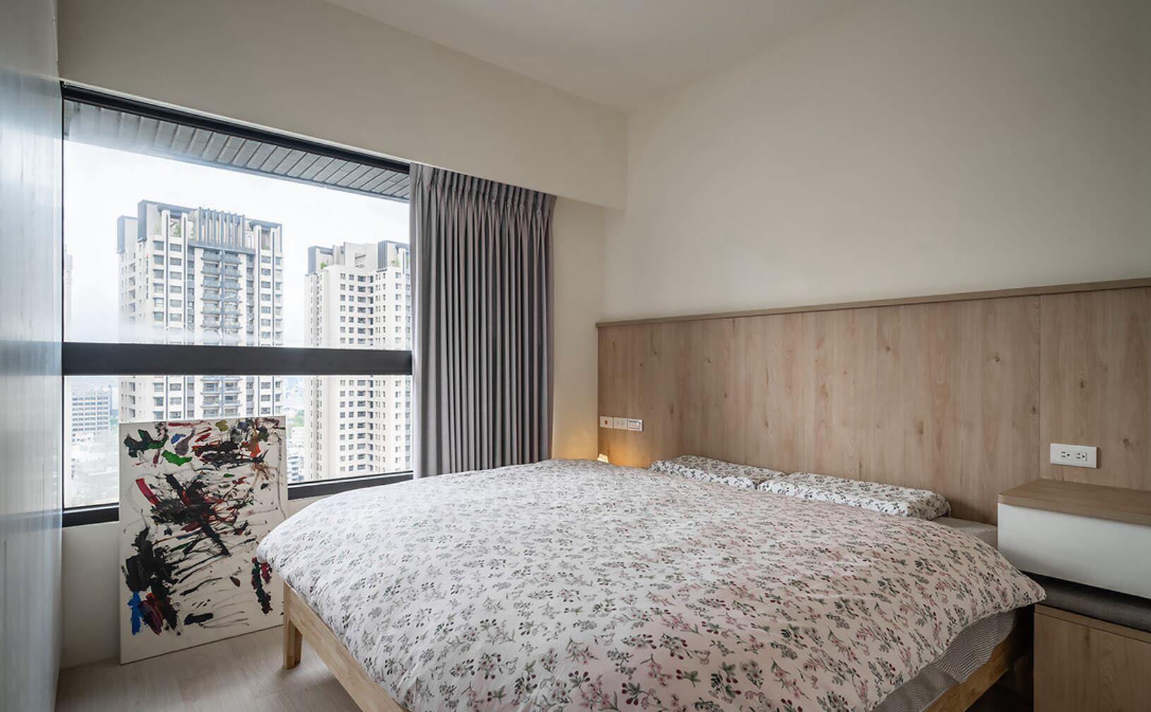 难怪原木风会这么火，她106㎡家，清爽干净，住多久都不会腻